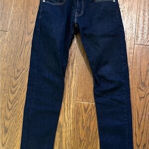 Levi's 512‎ Blue Slim Jeans Deep Indigo Wash